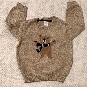 Gymboree Teddy Oatmeal Sweater 2T